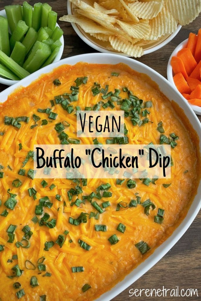 Vegan Buffalo Chicken Dip Pin