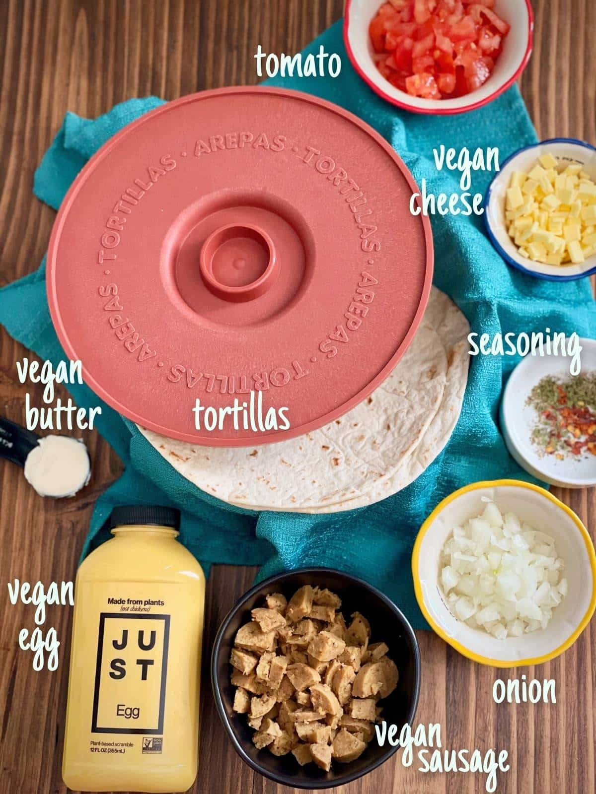 breakfast burrito ingredients