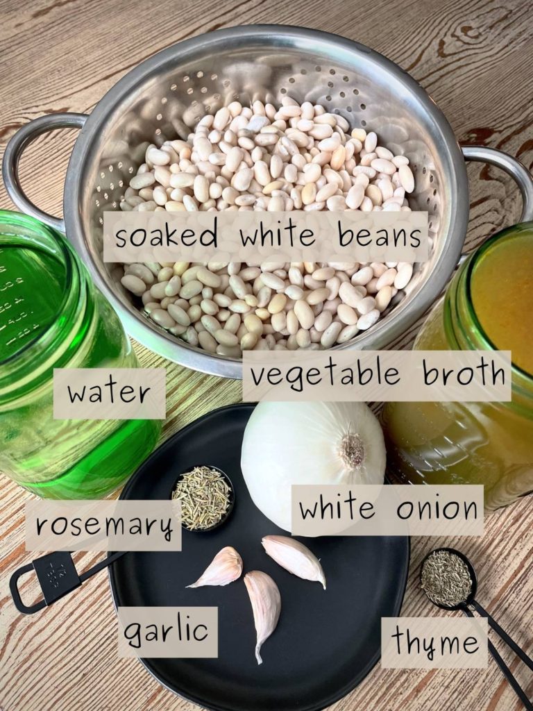 white beans ingredients