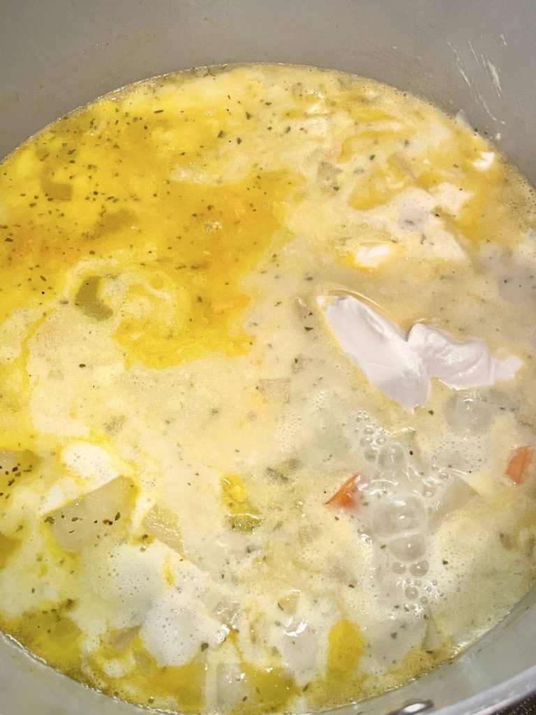 creaminess in potato soup