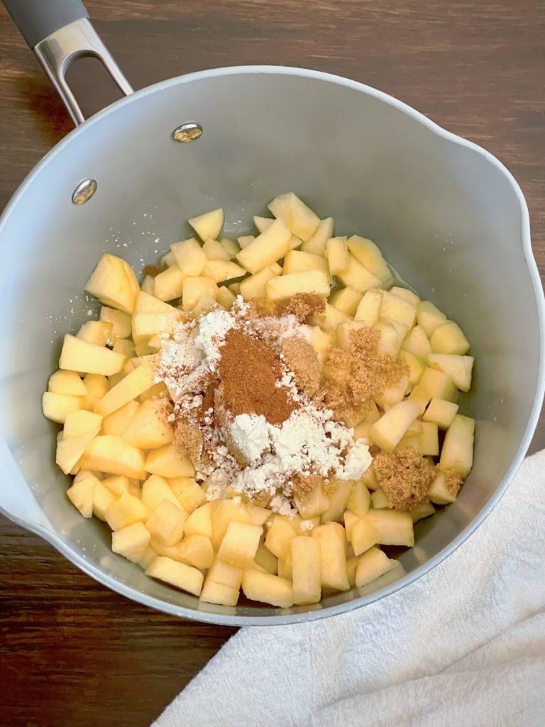 apple filling cooking