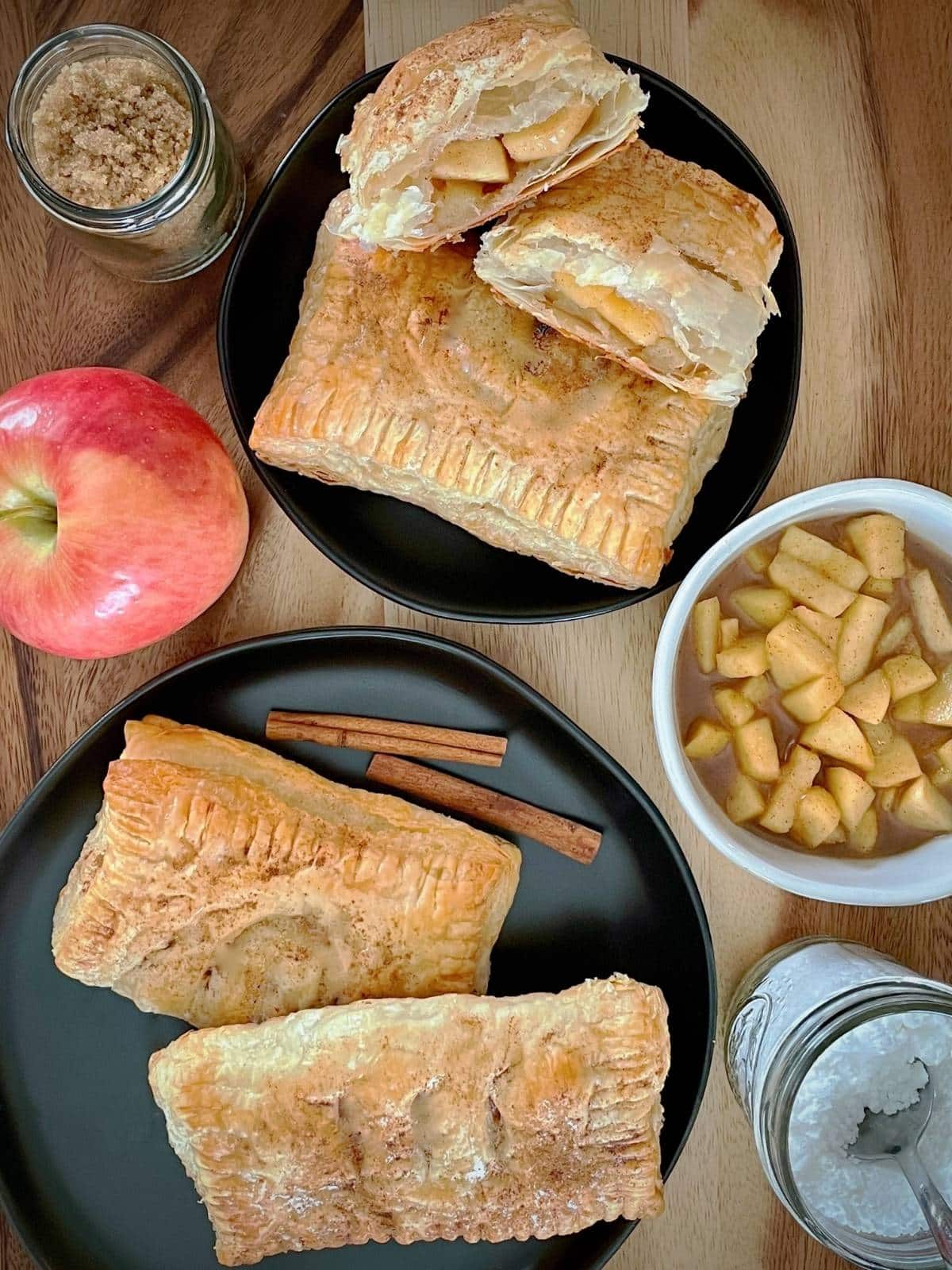 baked apple turnovers