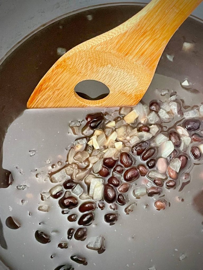 seasoning added to pot