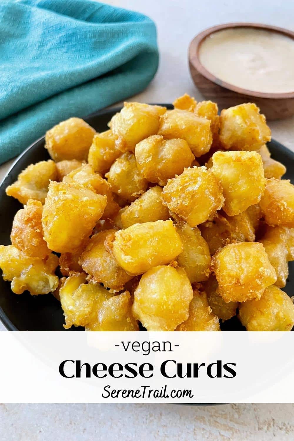 Cheese Curds Pinterest Pin.