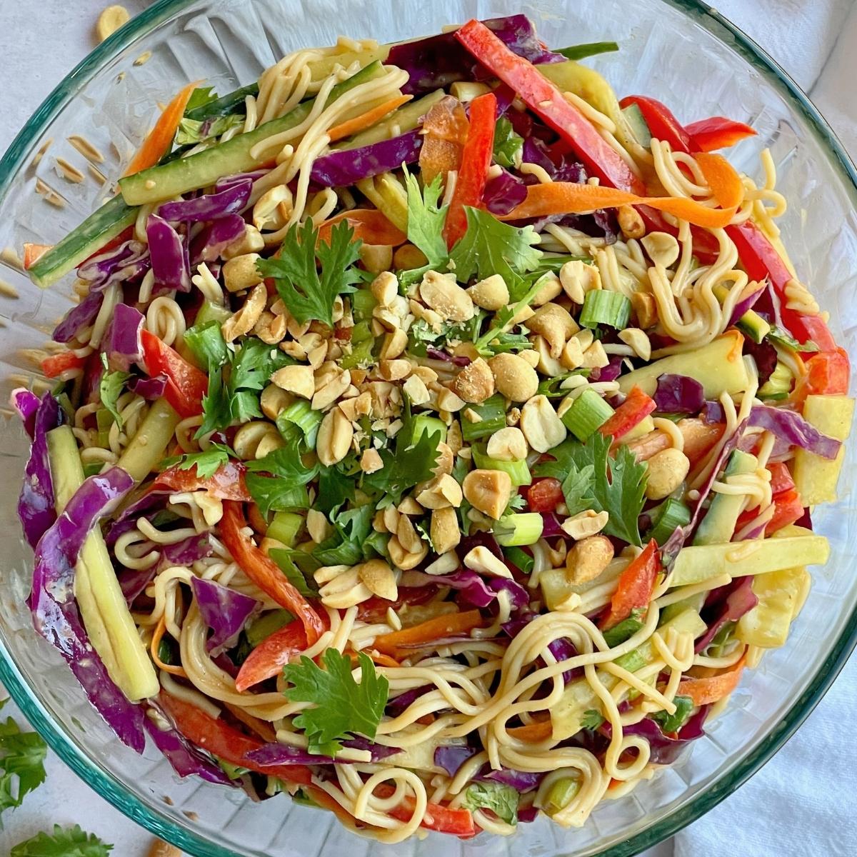 Vegan Thai Noodle Salad