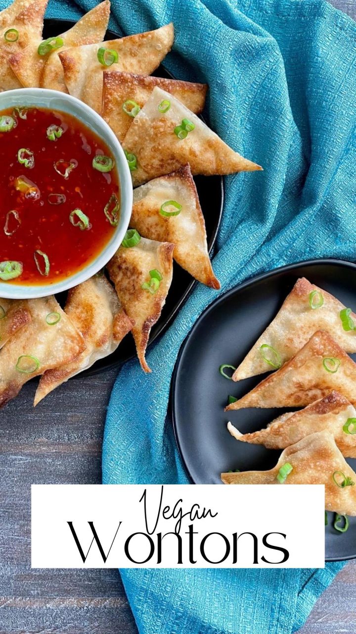 Vegan Cream Cheese Wontons Serene Trail