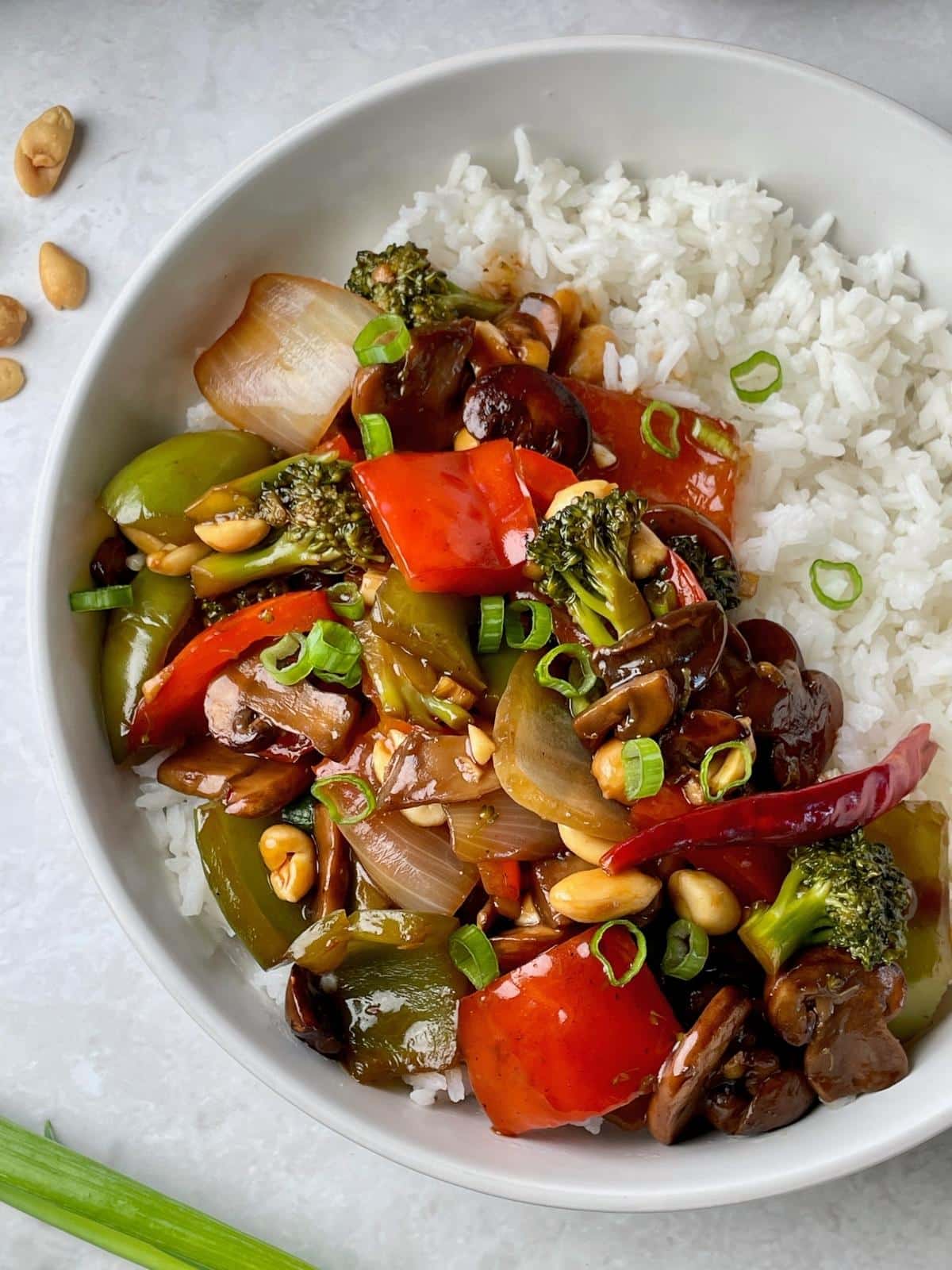Vegetable kung pao.