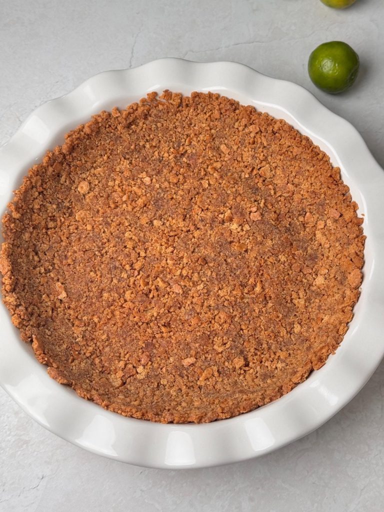 Vegan graham cracker pie crust.